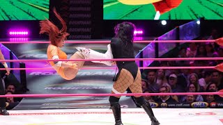 Reporte CMLL India Sioux y Tabata Vs Dark Silueta y Valkyria [upl. by Frager]