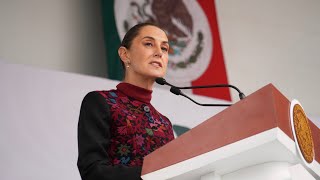 Palabras de la presidenta Claudia Sheinbaum Pardo en el 114 Aniversario de la Revolución Mexicana [upl. by Irahk]