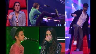 5 Kids Blowed Judges Minds On The Voice Kids Blind Auditions [upl. by Glassco]