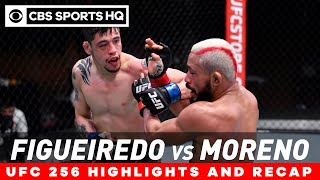 UFC 256 Recap Figueiredo and Moreno fight to a draw in an instant classic  CBS Sports HQ [upl. by Hugon441]