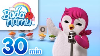 AEIOU Long Vowel Song  More Badanamu Alphabet Songs Compilation  Nursery Rhymes amp Kids Songs [upl. by Papp576]