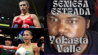 Seniesa Estrada vs Yokasta Valle LIVE Full Fight Blow by Blow Commentary [upl. by Morlee]