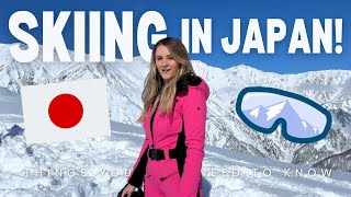 SKIING IN JAPAN Things You Need to Know  Hakuba Travel Vlog [upl. by Noinatrad]