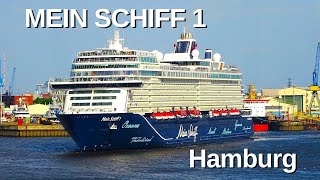 MEIN SCHIFF 1 Sunny Summer Sailing Hamburg [upl. by Toor]