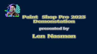 PaintShop 2023 Demonstration [upl. by Weksler]