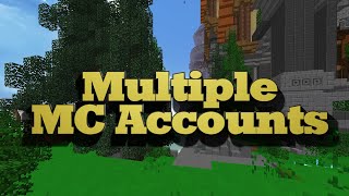 How to have Multiple Minecraft accounts on one Device  2021 Tutorial [upl. by Curtis712]