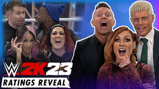 WWE 2K22 Superstar Ratings Reveal [upl. by Orlov]