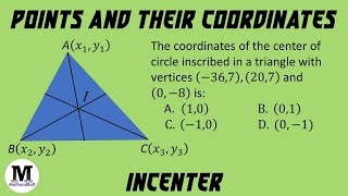 13  Points And Their Coordinates  Centroid of a Triangle  Worked Out Problem [upl. by Eatnwahs529]