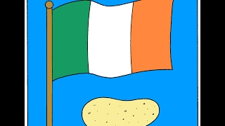 History of the Irish Potato Famine in 1 minute [upl. by Ilrebmyk396]