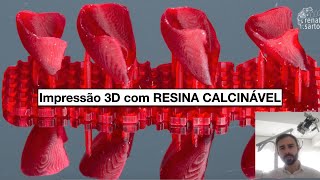 Resina calcinável impressora 3d Chair Side Pro Heygears [upl. by Ragouzis]