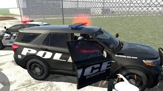 FRANKLIN VS POLICE WHY  IN GAME WAR [upl. by Sidoon]