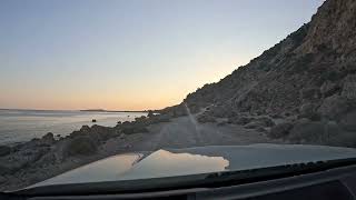 Driving from Gialiskari Beach to Palaiochora  Southern Crete  Οδικώς Γιαλισκάρι προς Παλαιόχωρα [upl. by Alletnahs417]