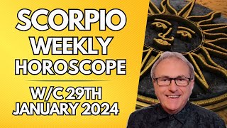 Scorpio Horoscope Weekly Astrology from 29th January 2024 [upl. by Tergram606]