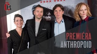 Premiéra Anthropoid v Praze  Cillian Murphy Sean Ellis Aňa Geislerová [upl. by Casavant930]