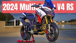 2024 DUCATI MULTISTRADA V4 RS  SPORTIER VERSION OF THE V4 [upl. by Byram865]