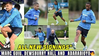 DAY 2 All New Signings In Chelsea Training Today Marc Guiu dewsburry hall And Adarabioyo Spotted [upl. by Ajin]