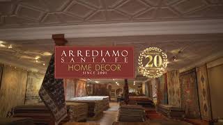 Antique and Contemporary Rugs  Arrediamo Santa Fe Decor  Santa Fe Shopping [upl. by Armillda511]