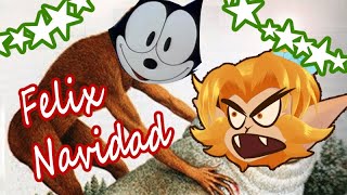 WORST CHRISTMAS MOVIE  Jun and friends watch Felix The Cat The Movie vtuber [upl. by Acireed]