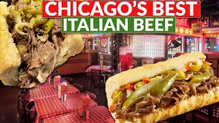 The Best Italian Beef in Chicago  Top 5 spots for Italian Beef in Chicago [upl. by Thia]