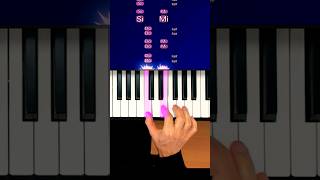 Jouer Facilement La foule de Edith Piaf piano shorts edithpiaf pianomusic pianotutorial [upl. by Acinomaj]