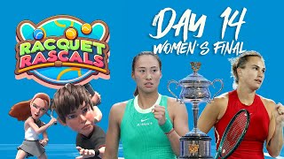 LIVE  Womens Singles Final Sabalenka v Zheng  AO Racquet Rascals Day 13  Australian Open 2024 [upl. by Porter]