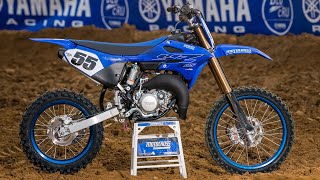 2022 Yamaha YZ85 amp YZ85 Big Wheel Two Stroke TESTED  Motocross Action Magazine [upl. by Jordison]