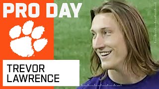 Trevor Lawrence FULL Pro Day Highlights Every Throw [upl. by Ynitsed]