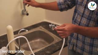 Water Filter Installation  How to Install the HCP Doulton Water Filter  Table Top Water Filter [upl. by Annavoig259]