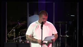 Chris Hanson Testimony amp Baptism [upl. by Yartnoed]