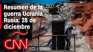 Resumen en video de la guerra Ucrania  Rusia 28 de diciembre [upl. by Nagiem]