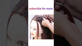 easy hairstyle hairstyle hair youtubeshorts easyhairstyle ytshortsindia [upl. by Eleanor316]