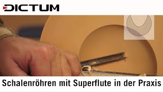 Schalenröhre Superflute Werksanschliff [upl. by Oned20]