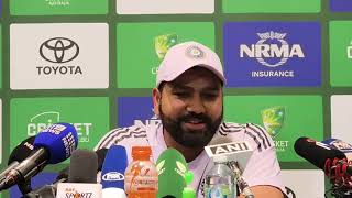 Rohit sharma press conference today  KL Rahul to open Rohit to bat in middle order [upl. by Orecic]