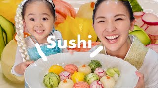 How to Make Vegan Sushi  Healthy Japanese Food Recipe [upl. by Shwalb474]