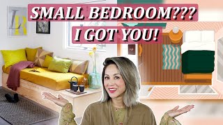 How to Maximize Your Small Bedroom Layout DIY ideas to try right now [upl. by Uhile]