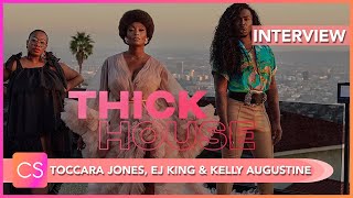 Toccara Jones EJ King amp Kelly Augustine Talk Model Inclusivity in The Shade Rooms quotThick Housequot [upl. by Aleina]