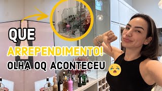 ARREPENDIDA DE FAZER NA CASA 😭😭 [upl. by Grubman]