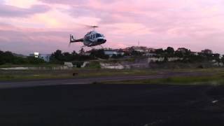 Divesa Bell 206 L4 beautiful afternoon landing [upl. by Manya]