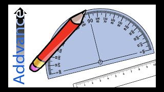 Using a Protractor Drawing and Measuring Angles  Addvance Maths 😊➕ [upl. by Lesoj]