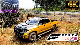 Toyota Tundra Trd Pro Forza Horizon 5  Gameplay Logitech g923 [upl. by Accber691]