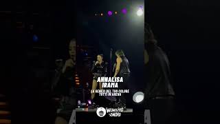 Annalisa e Irama  La genesi del tuo colore Arena di Verona [upl. by Naanac]