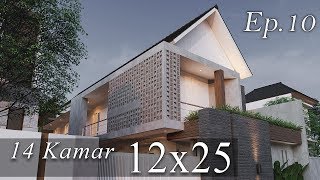 Desain Rumah Kost Kekinian [upl. by Zarla107]