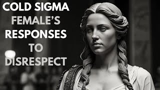 10 Empowering Responses Sigma Females Use to Conquer Disrespect [upl. by Gore928]