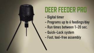 Moultrie Deer Feeder Pro Tripod [upl. by Eiro681]