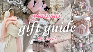 80 CHRISTMAS GIFT IDEAS 2024  PINK GIRLY GIFT GUIDE 🎀 sorted by price [upl. by Ribaj699]