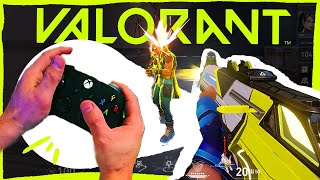 Keyboard OPTIONAL Playing VALORANT the Console Way 2024 Tutorial [upl. by Nired824]