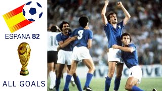 FIFA World Cup 1982  All Goals [upl. by Nollat997]