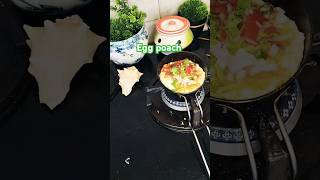 egg🥚eggrecipeeggpoach recipefunnyloveshortscooking [upl. by Lehcor]