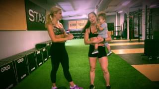 Anna Kooiman and Emily Breeze Baby Workout [upl. by Denice]