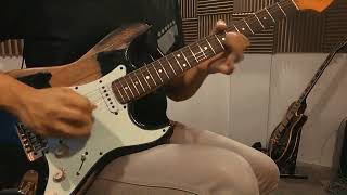 Tightrope  Stevie Ray Vaughan guitar solo cover [upl. by Junno]